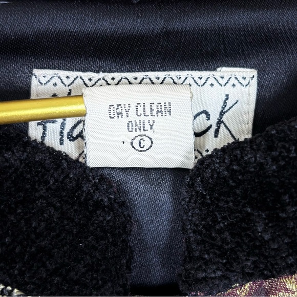 Flashback Vintage Beaded Chenille Patchwork Jacket Y2K - Picture 9 of 11